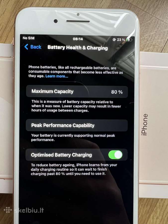 iPhone 8 plus 64gb - nuotraukos Nr. 3