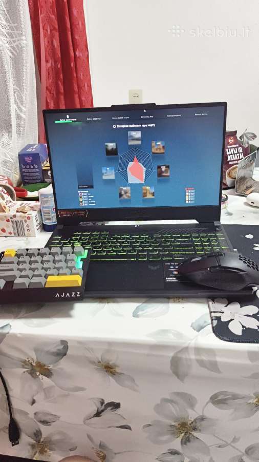 Asus tuf gaming A15 - nuotraukos Nr. 2
