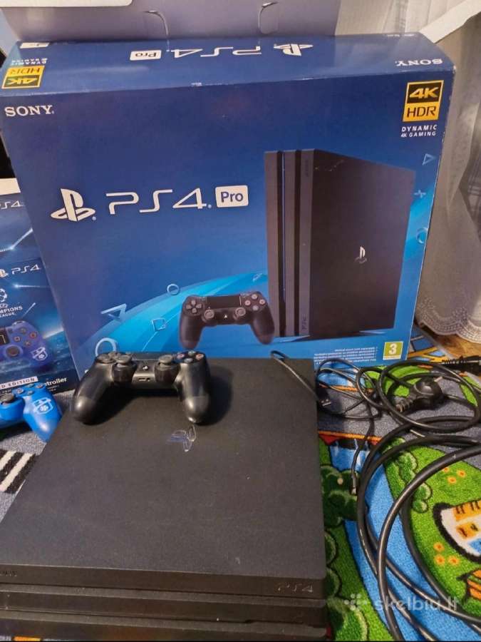 Ps4 Pro su priedais - nuotraukos Nr. 2