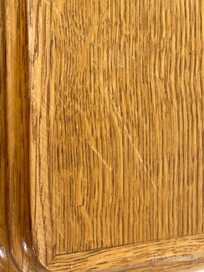 Ąžuolinė keturių stalčių komoda - nuotraukos Nr. 13