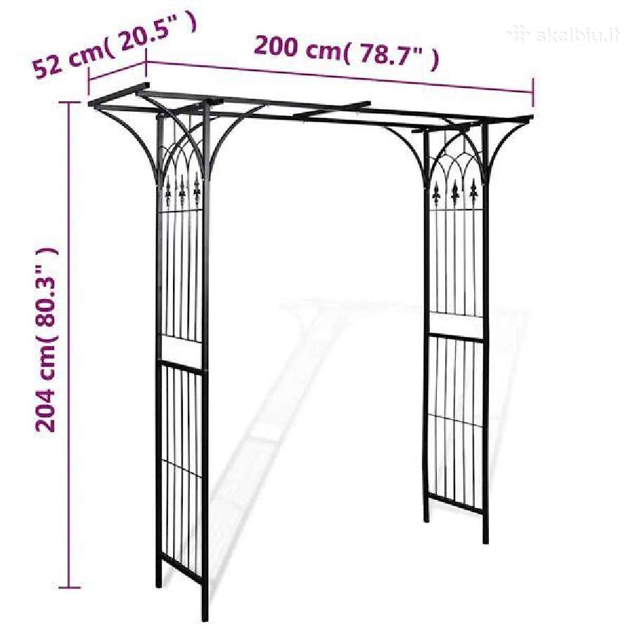 Sodo arka, 200x52x204cm vidaxl(40778) - nuotraukos Nr. 3