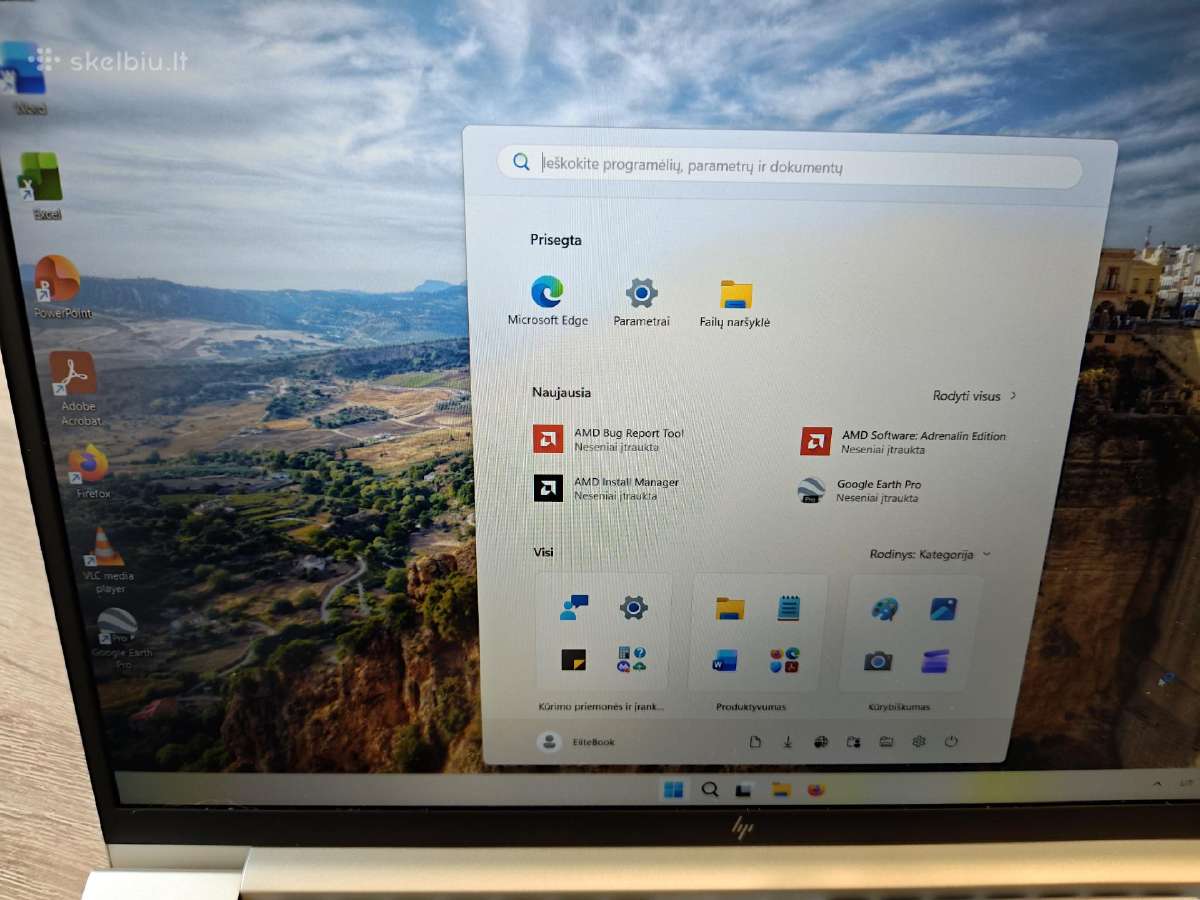 Top kaina Elitebook 845 G10 Ryzen - nuotraukos Nr. 14