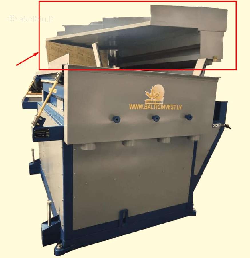 Gravitacinis stalas Flowclean 2,0 t/val - nuotraukos Nr. 12