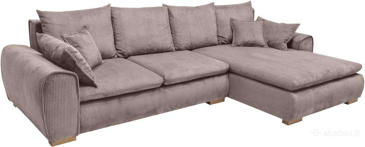 Vokiškas 325cm L kampas su miego funkcija - nuotraukos Nr. 4