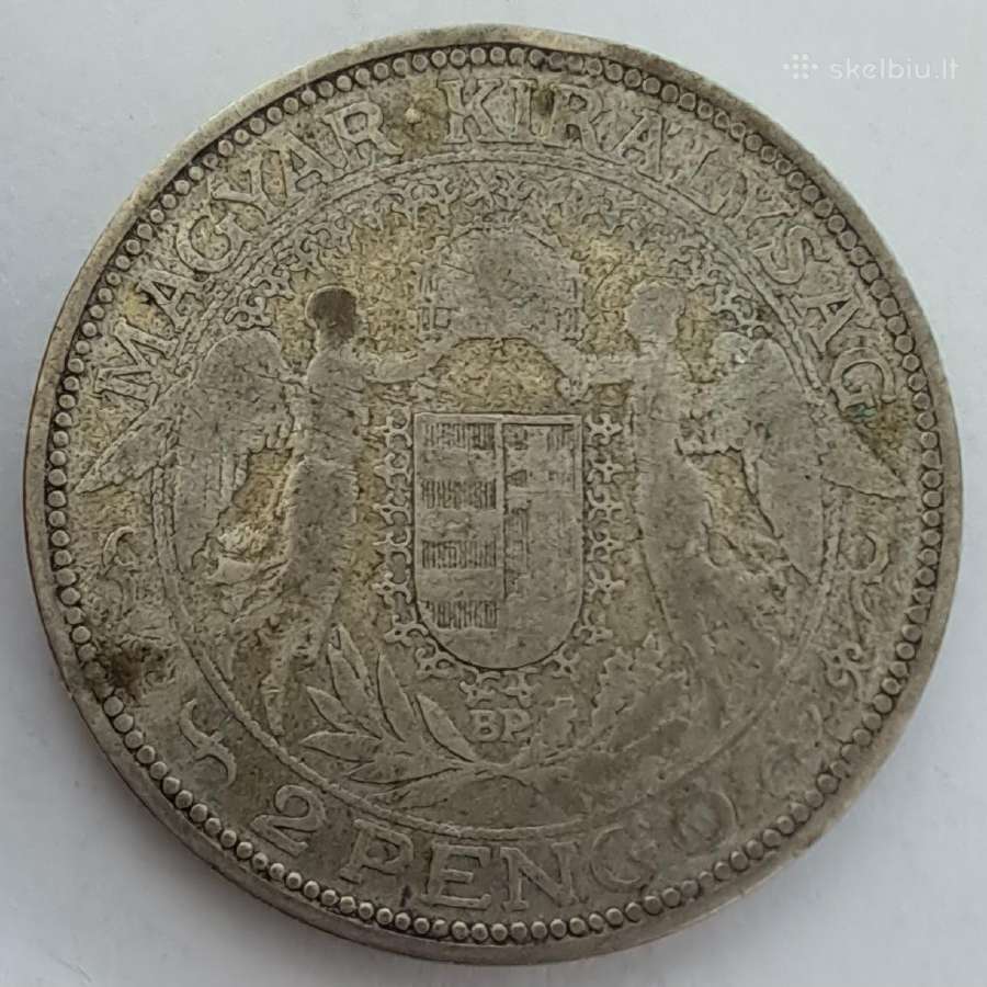 1929 Vengrija 2 pengės - nuotraukos Nr. 2