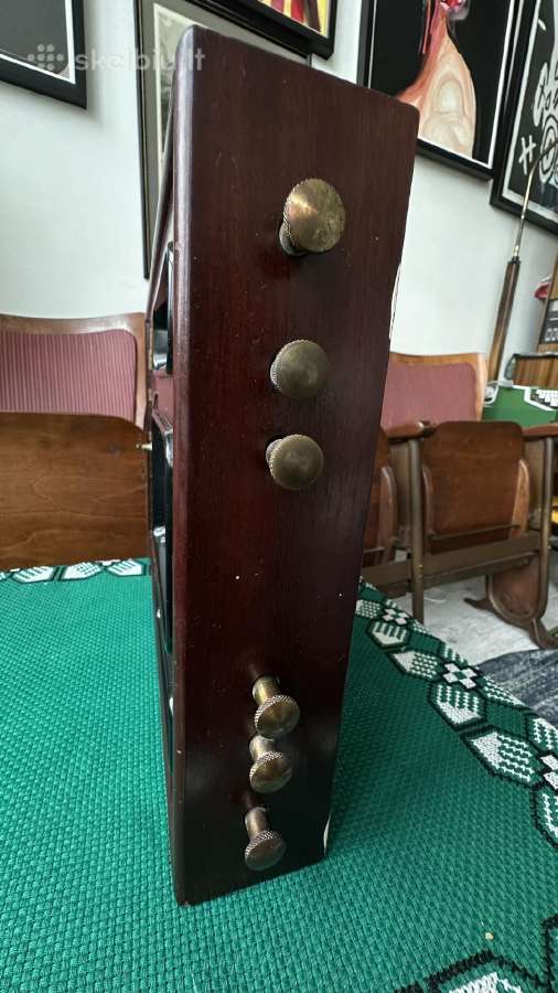 Retro laikrodis English Clock Systems (veikia) - nuotraukos Nr. 4