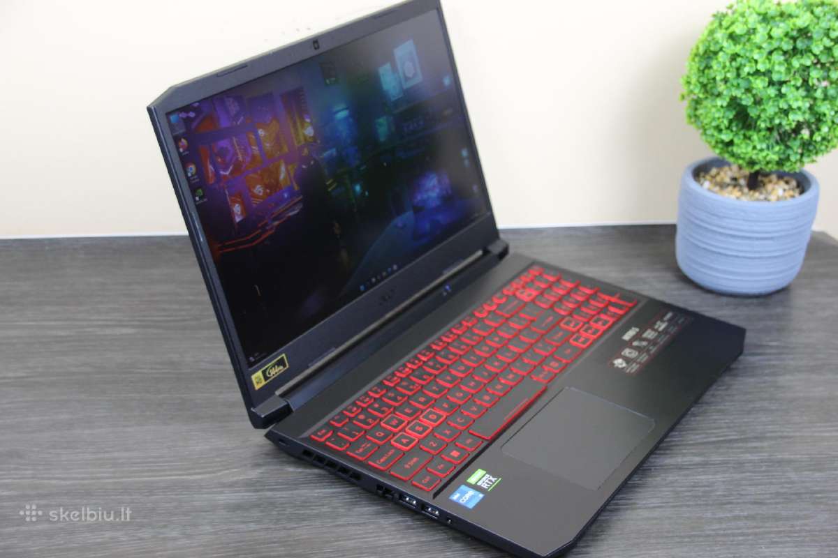 Acer Nitro An515-57 i5-11gen rtx 3050ti 144hz 512g - nuotraukos Nr. 6