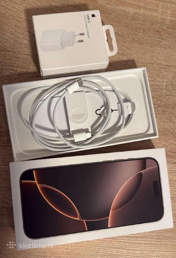 Kaip naujas iPhone 16 Pro Max - nuotraukos Nr. 3