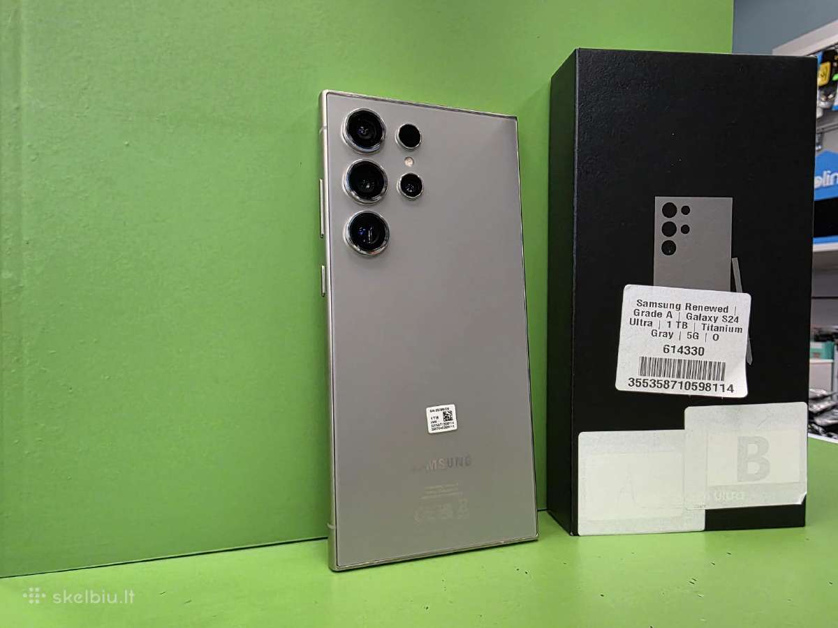 Samsung S24 Ultra 1tb 12mėn garantija - nuotraukos Nr. 4