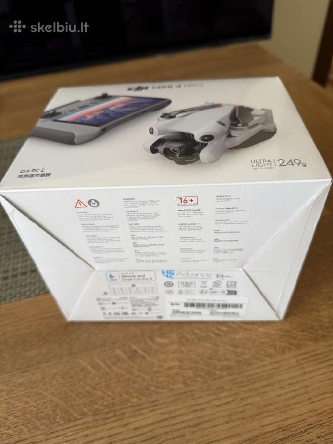 Naujas Dji Mini 4 pro su Dji Rc2 pultu - nuotraukos Nr. 2