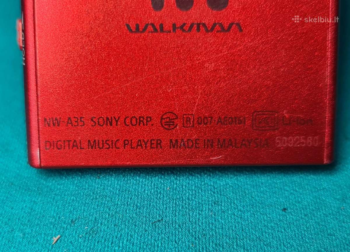 Sony walkman nw-a35 nw-a55l - nuotraukos Nr. 7
