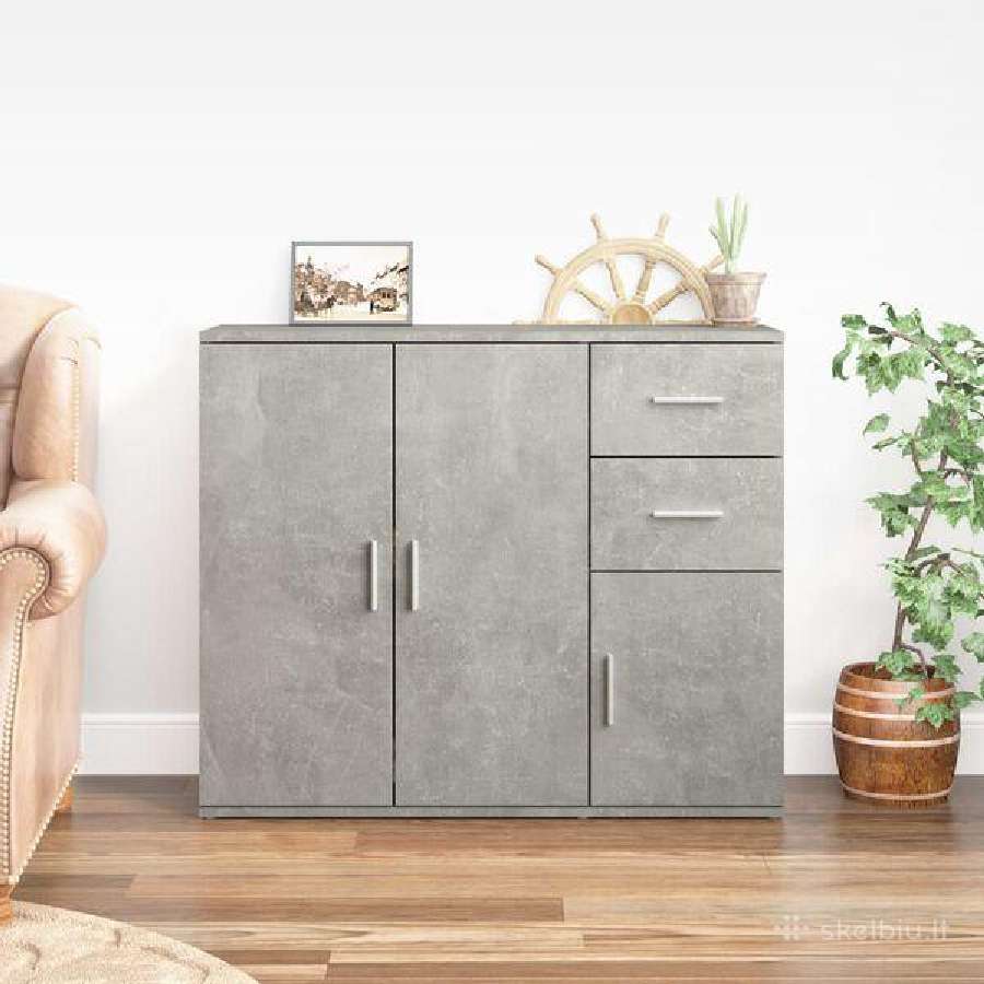 Šoninė spintelė, apdirbta mediena vidaxl(823269) - nuotraukos Nr. 3