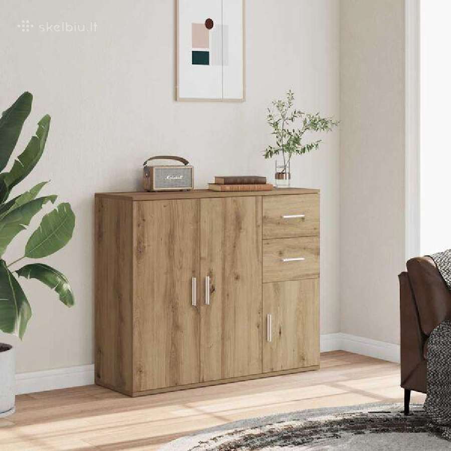 Šoninė spintelė, apdirbta mediena vidaxl(823269) - nuotraukos Nr. 7