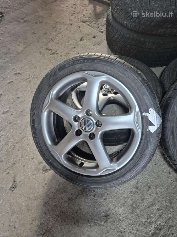 VW r17 tvarkingi diskai - nuotraukos Nr. 6