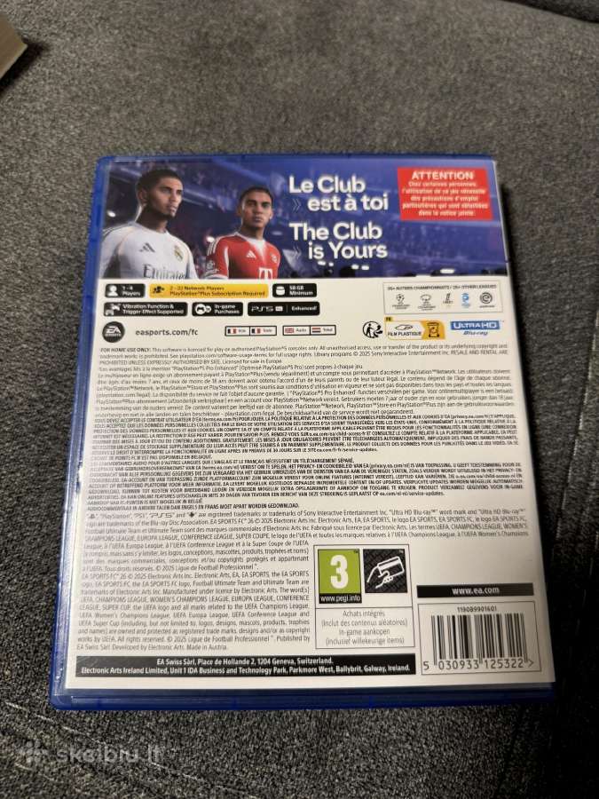 Red Dead 2 ir Fifa2026 ps5 - nuotraukos Nr. 7