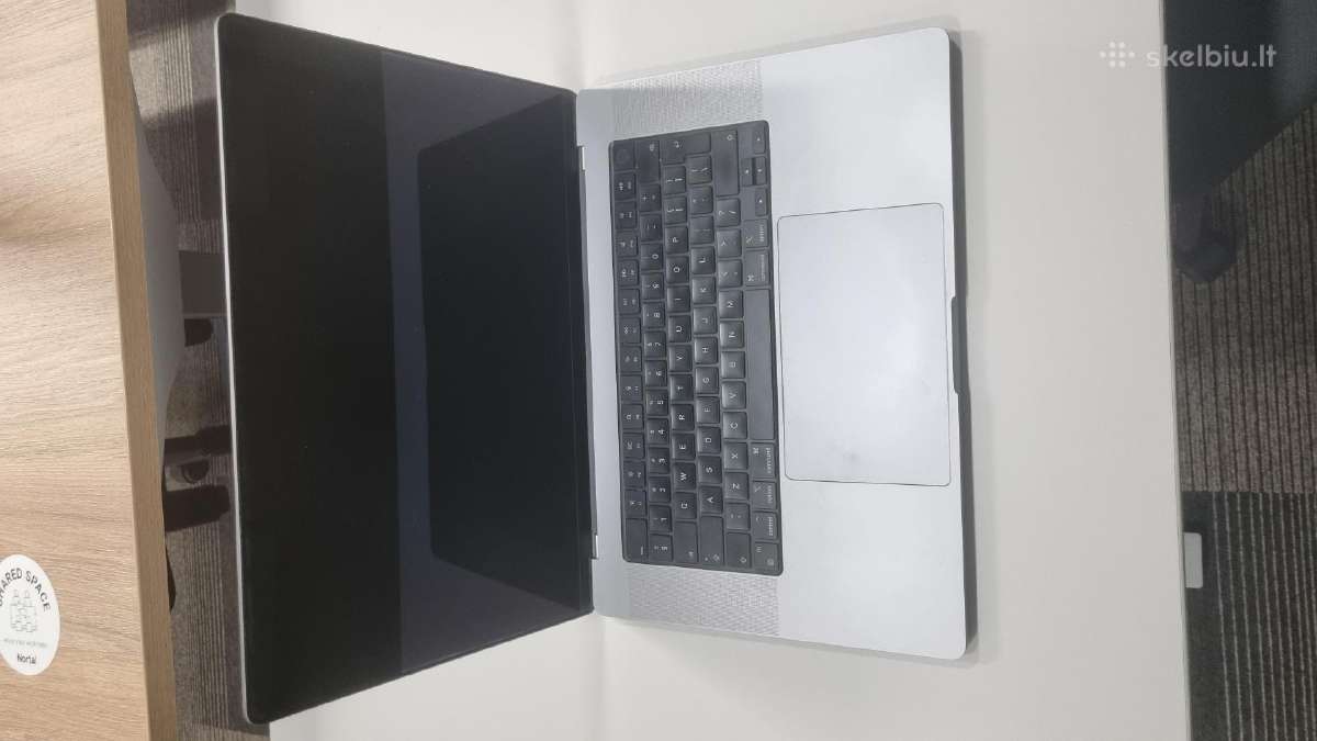 Apple M2 MacBook Pro 16" / 32gb / 512 GB - nuotraukos Nr. 2