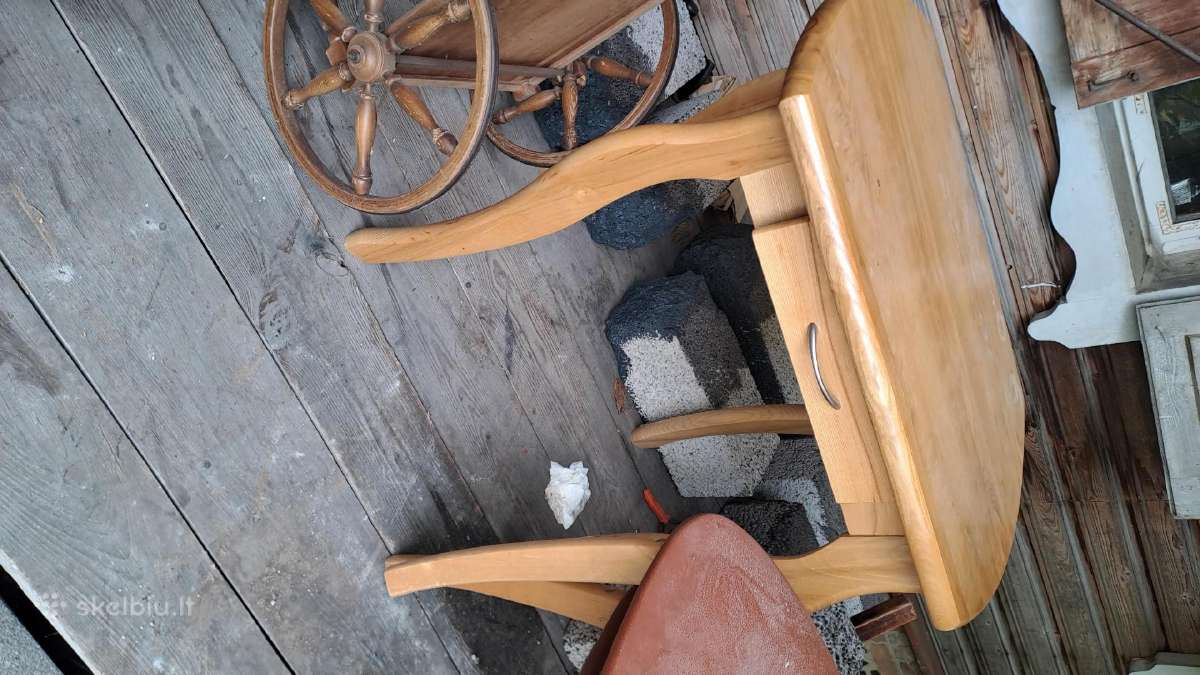 Dovanoju spintelę, stalą, kelios kėdės, vežimėlis - nuotraukos Nr. 3