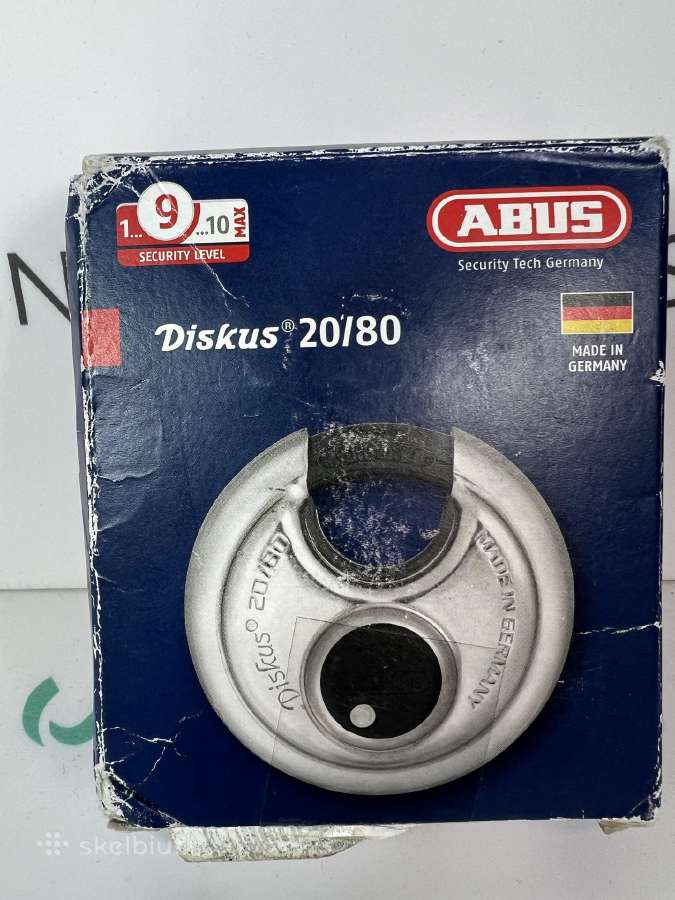 Diskinė spyna Abus Diskus 20/80 - nuotraukos Nr. 3
