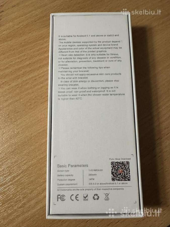 Išmanusis laikrodis Smartwatch S58 Amoled Bluetoth - nuotraukos Nr. 3