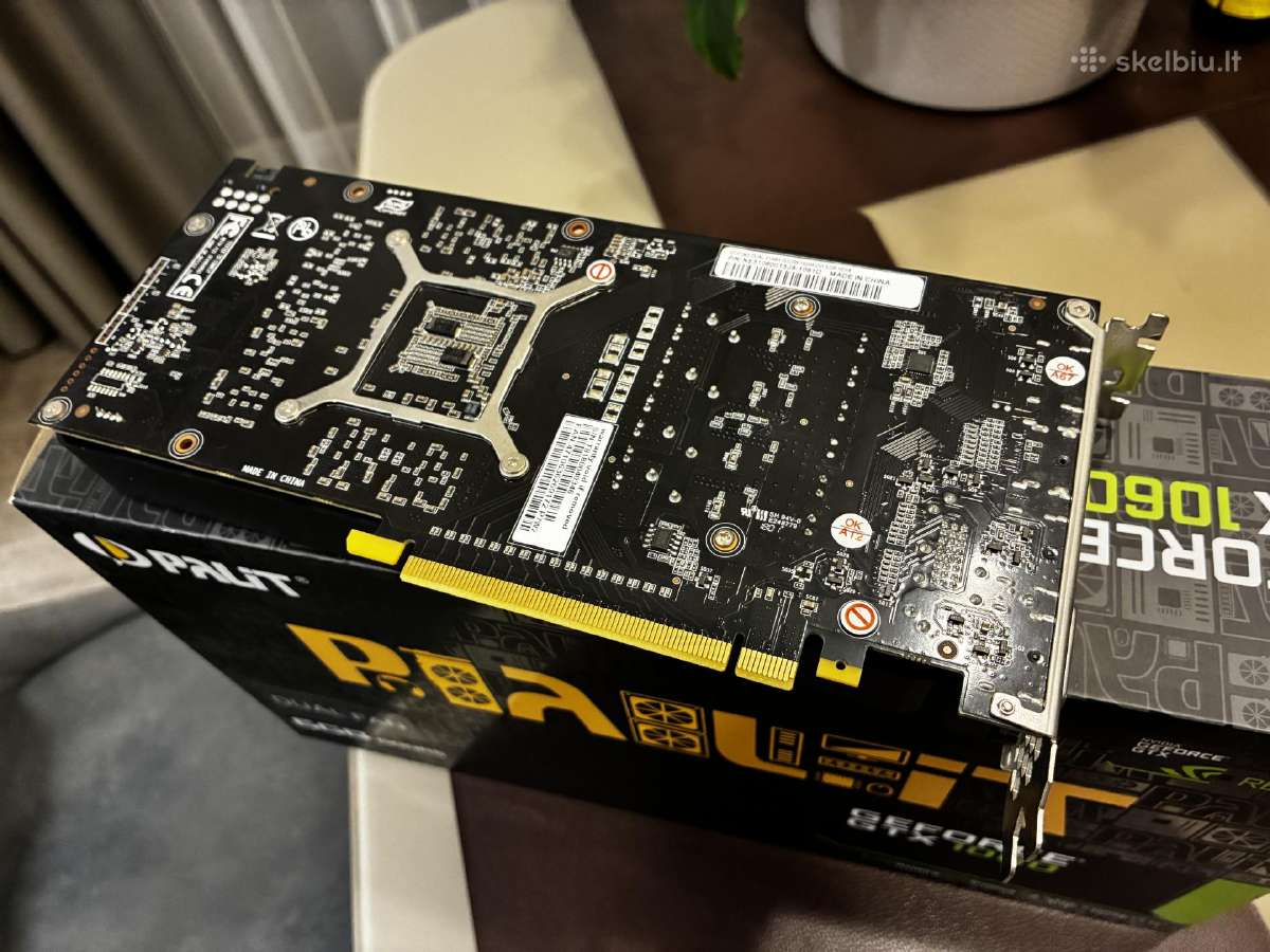 Gtx 1060 6gb - nuotraukos Nr. 3