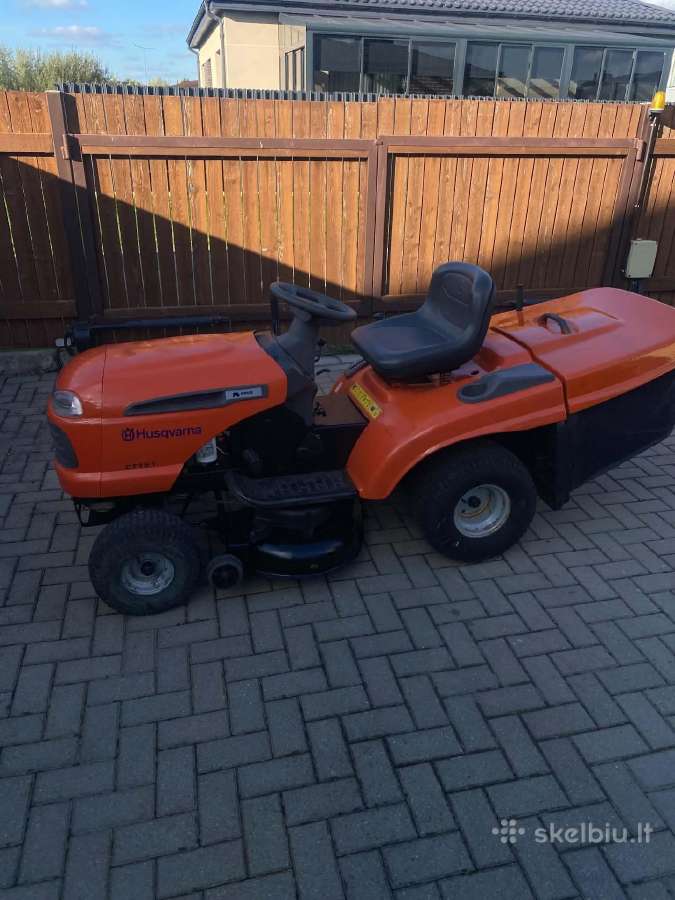 Husqvarna Ct151 Sodo traktoriukas - nuotraukos Nr. 9