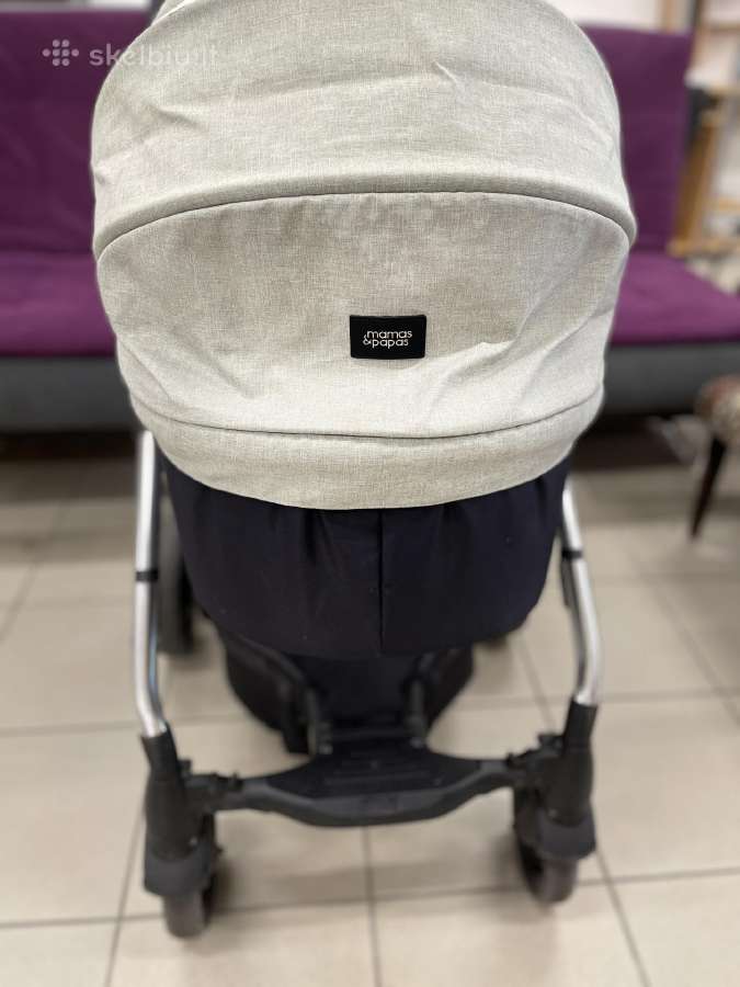 Mamas & Papas vaikiškas vežimėlis su lopšiu - nuotraukos Nr. 4
