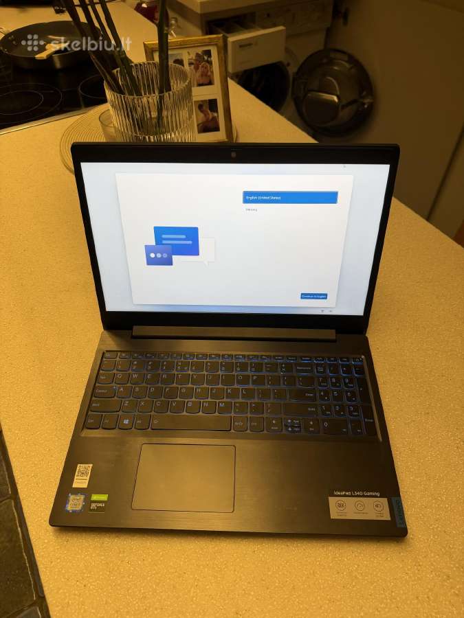 Lenovo Ideapad L340 Gaming nesiojamas kompiuteris - nuotraukos Nr. 3