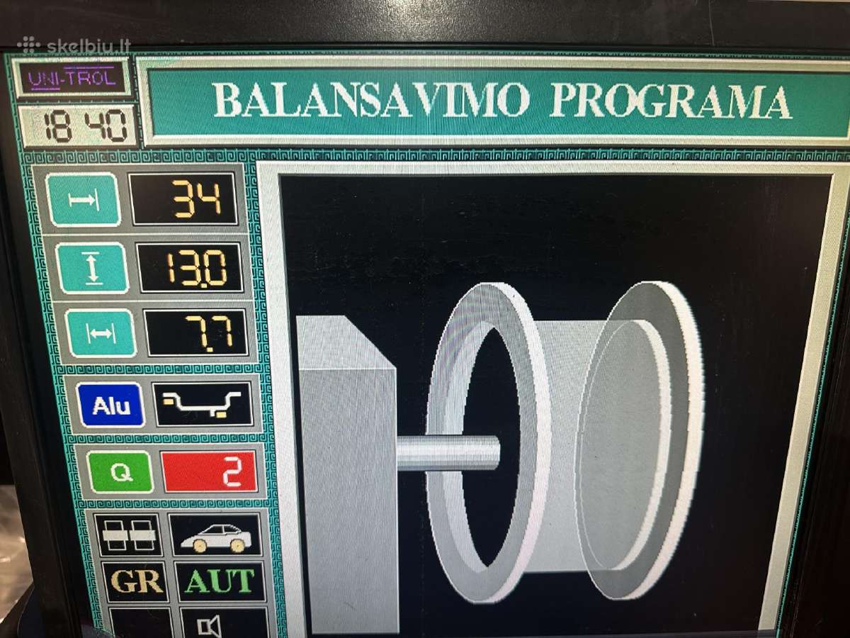 Balansavimo staklės - nuotraukos Nr. 2