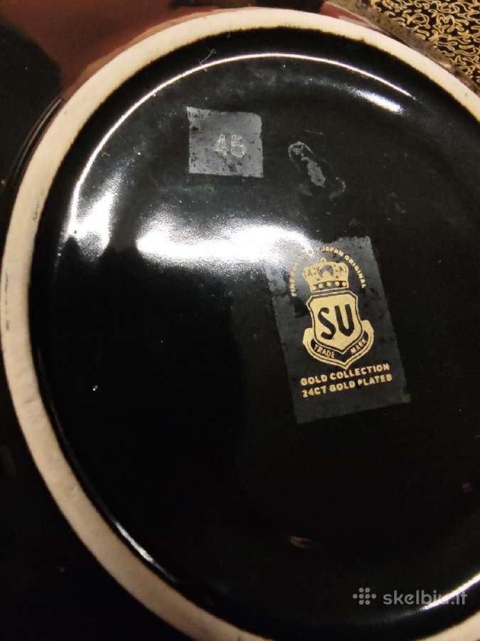 Japoniškas porceliano servizas 24ct Gold - nuotraukos Nr. 12