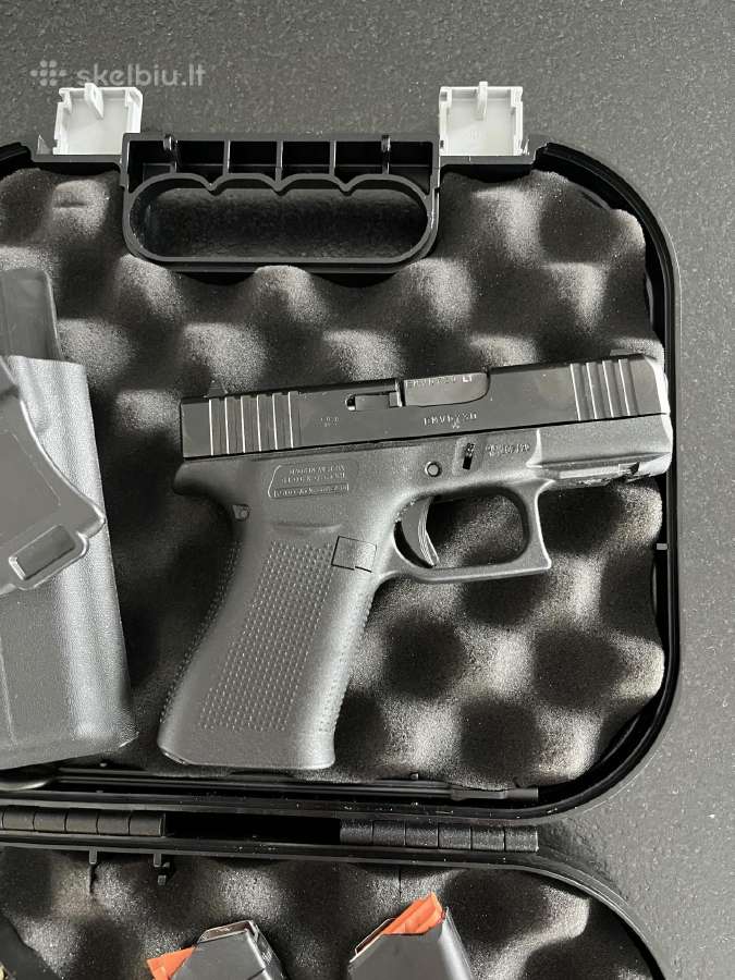 Glock 43x pistoletas 9x19 - nuotraukos Nr. 4