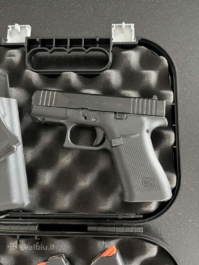Glock 43x pistoletas 9x19 - nuotraukos Nr. 5