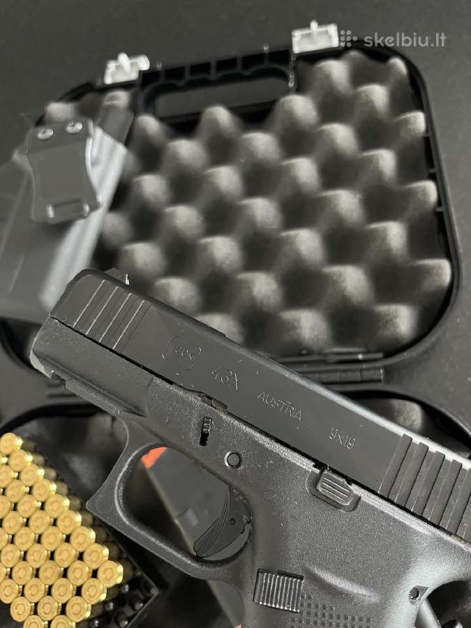 Glock 43x pistoletas 9x19 - nuotraukos Nr. 6