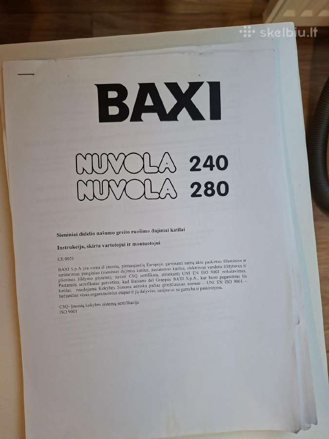 Dujinis katilas Baxi - nuotraukos Nr. 3