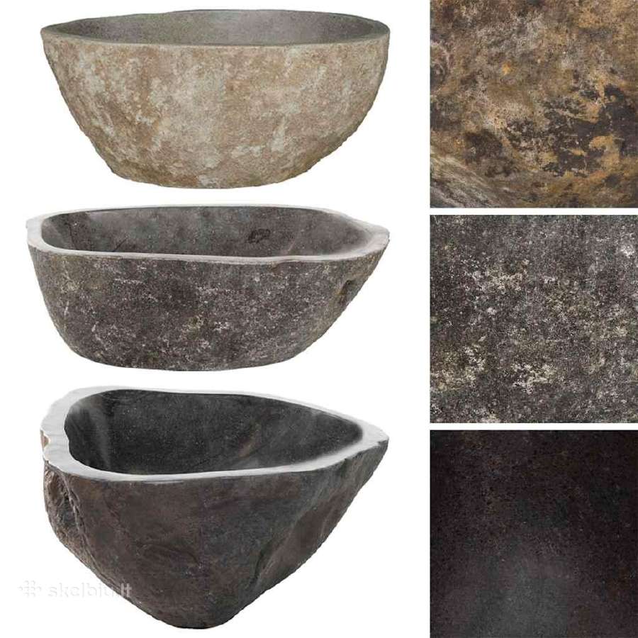 Praustuvas, upės akmuo vidaxl(146213) - nuotraukos Nr. 2