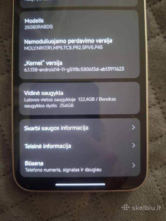 Parduodu Redmi note 15 pro 5G - nuotraukos Nr. 4