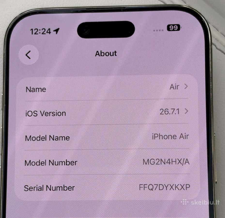 iPhone 17 air - nuotraukos Nr. 5