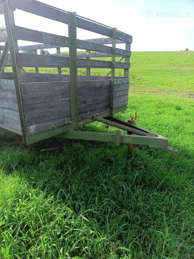 Gyvulių vežimo puspriekabė ir tralas - nuotraukos Nr. 3