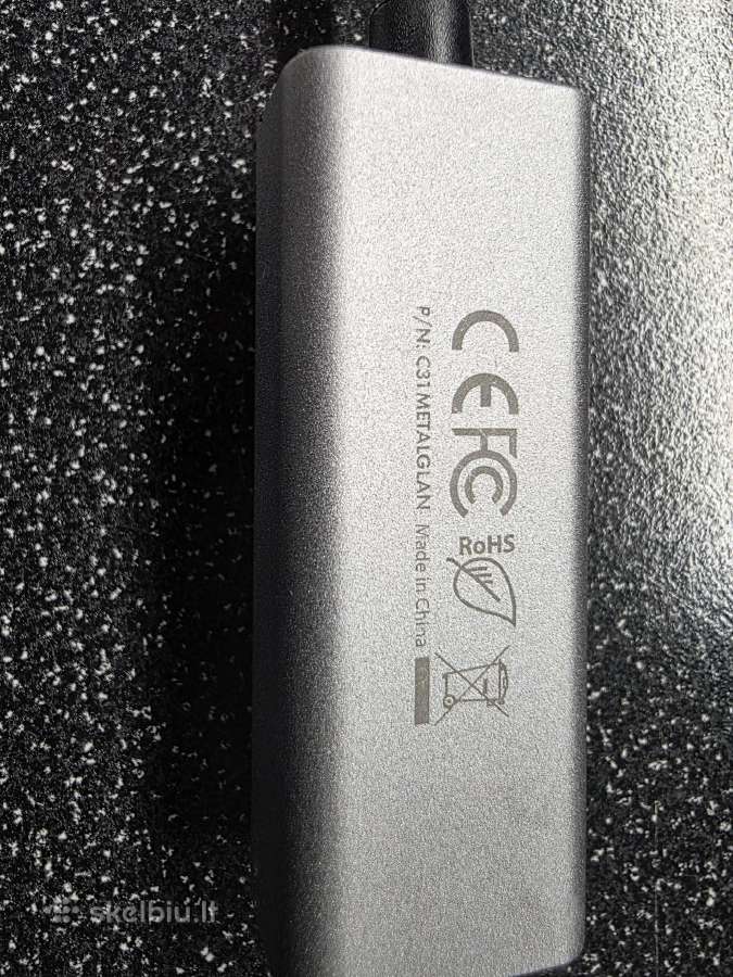 Usbc Gigabit Lan adapter - nuotraukos Nr. 2