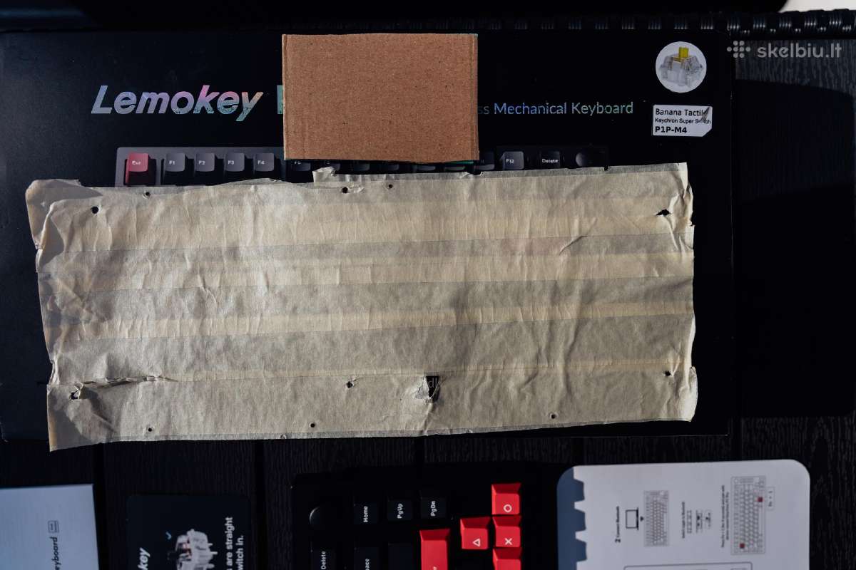 Lemokey P1 Pro klaviatūra - nuotraukos Nr. 7