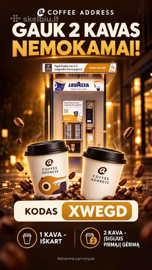 2 kavos nemokamai Ca Club su kodu Xwegd - nuotraukos Nr. 9
