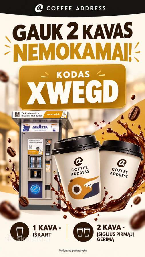 2 kavos nemokamai Ca Club su kodu Xwegd - nuotraukos Nr. 6