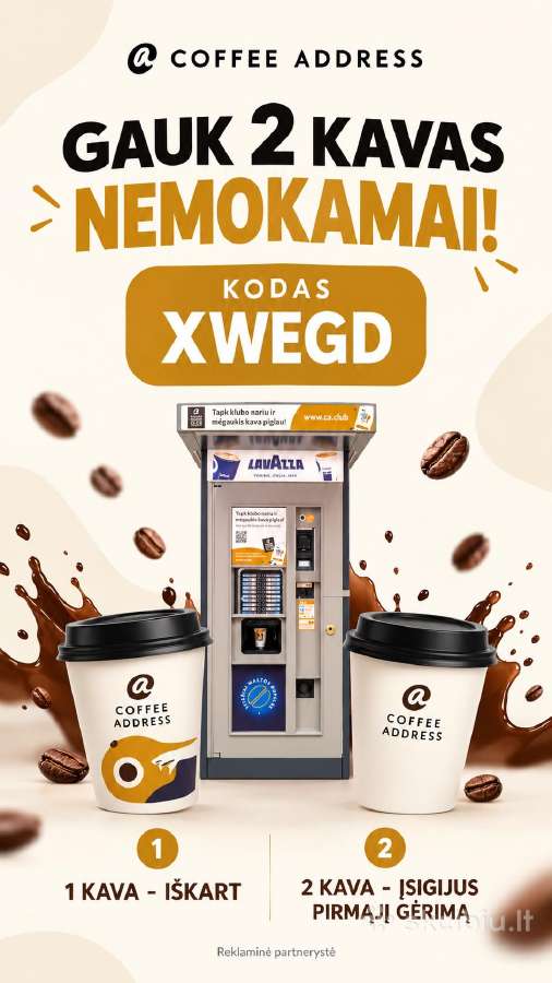 2 kavos nemokamai Ca Club su kodu Xwegd - nuotraukos Nr. 7