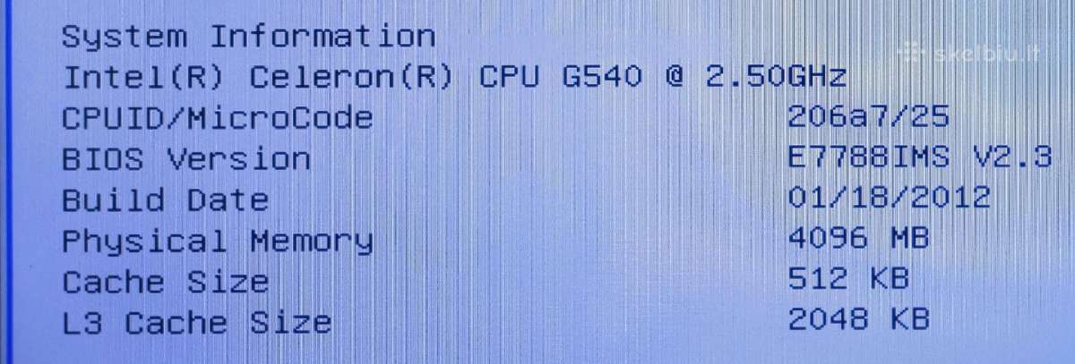Msi H61m-p31 (g3)+celeron G540+4gb Crucial Ddr3 - nuotraukos Nr. 6