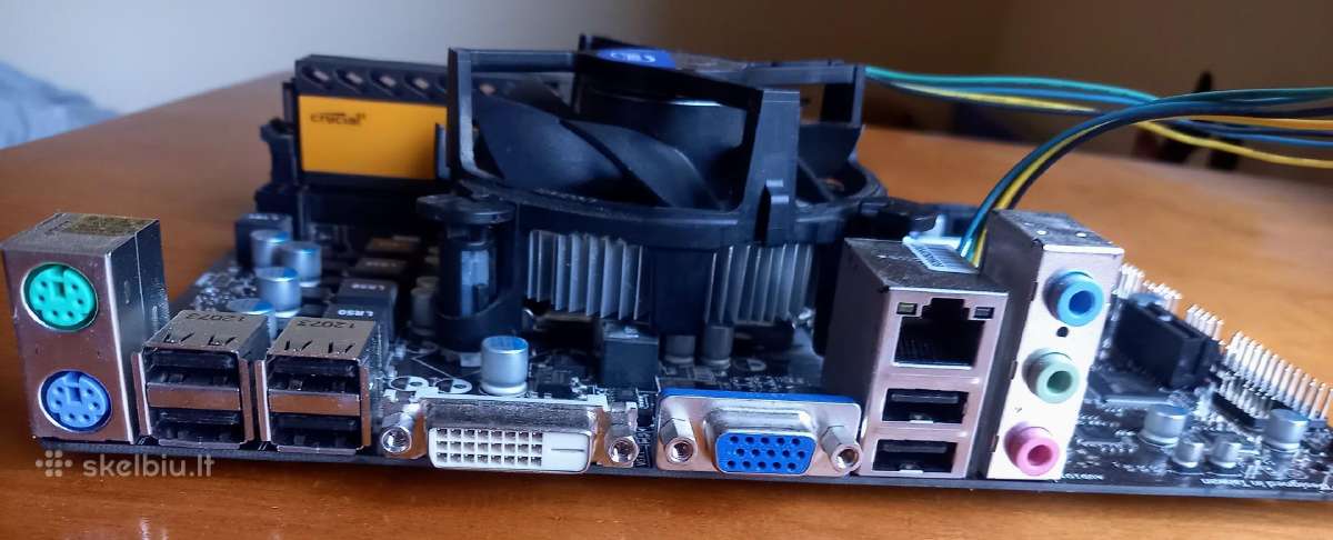 Msi H61m-p31 (g3)+celeron G540+4gb Crucial Ddr3 - nuotraukos Nr. 2