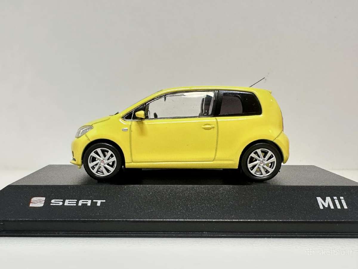 Seat Mii 2011 geltona 1:43 Fischer - nuotraukos Nr. 4