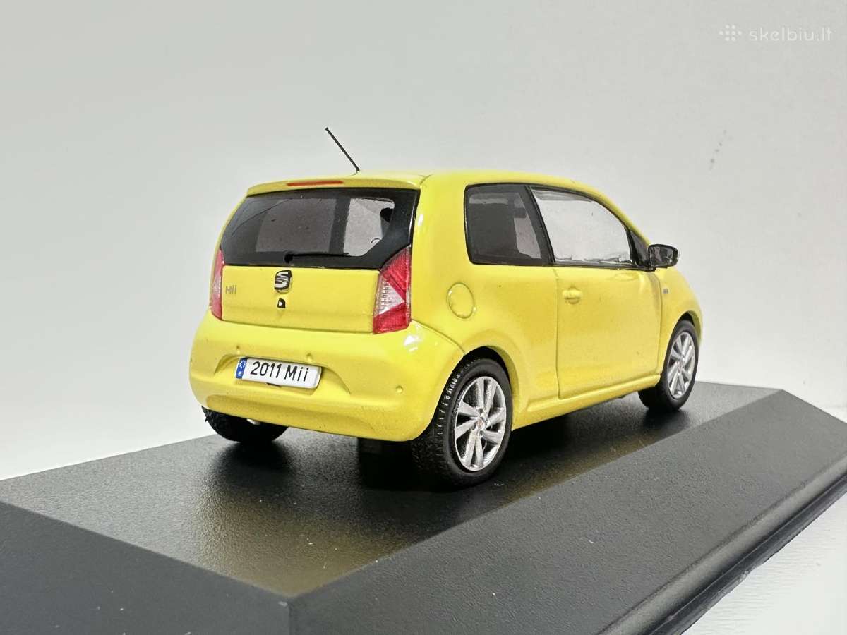 Seat Mii 2011 geltona 1:43 Fischer - nuotraukos Nr. 5