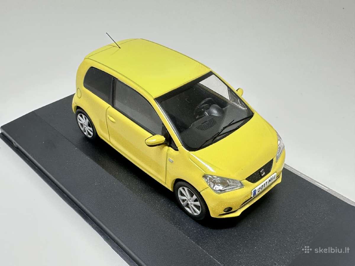 Seat Mii 2011 geltona 1:43 Fischer - nuotraukos Nr. 6