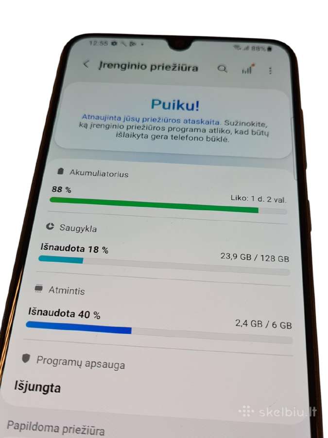 Samsung Galaxy A70 + 3 mėn. garantija - nuotraukos Nr. 5