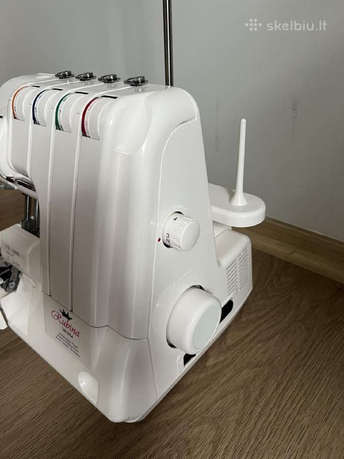 Rubina 740 Dsa 3/4 siūlų overlokas su pedalu - nuotraukos Nr. 5