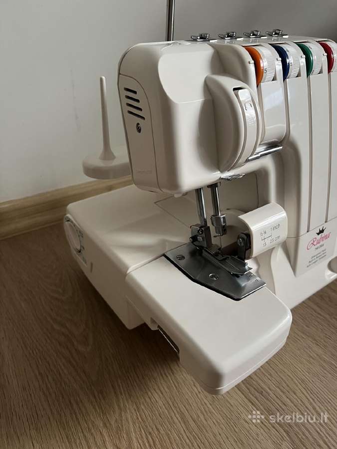Rubina 740 Dsa 3/4 siūlų overlokas su pedalu - nuotraukos Nr. 10